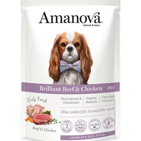 P01 Adult Dog – Brilliant beef & chicken