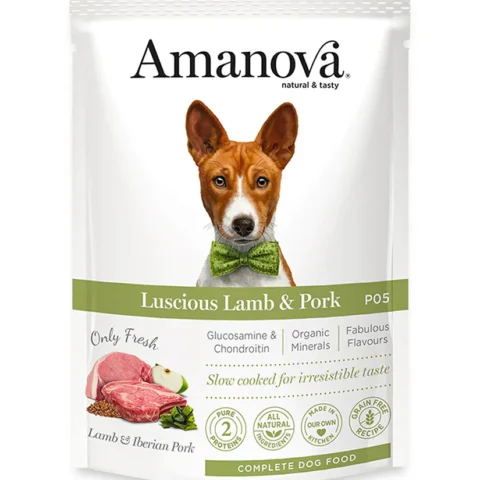 P05 Adult Dog – Luscious lamb & pork
